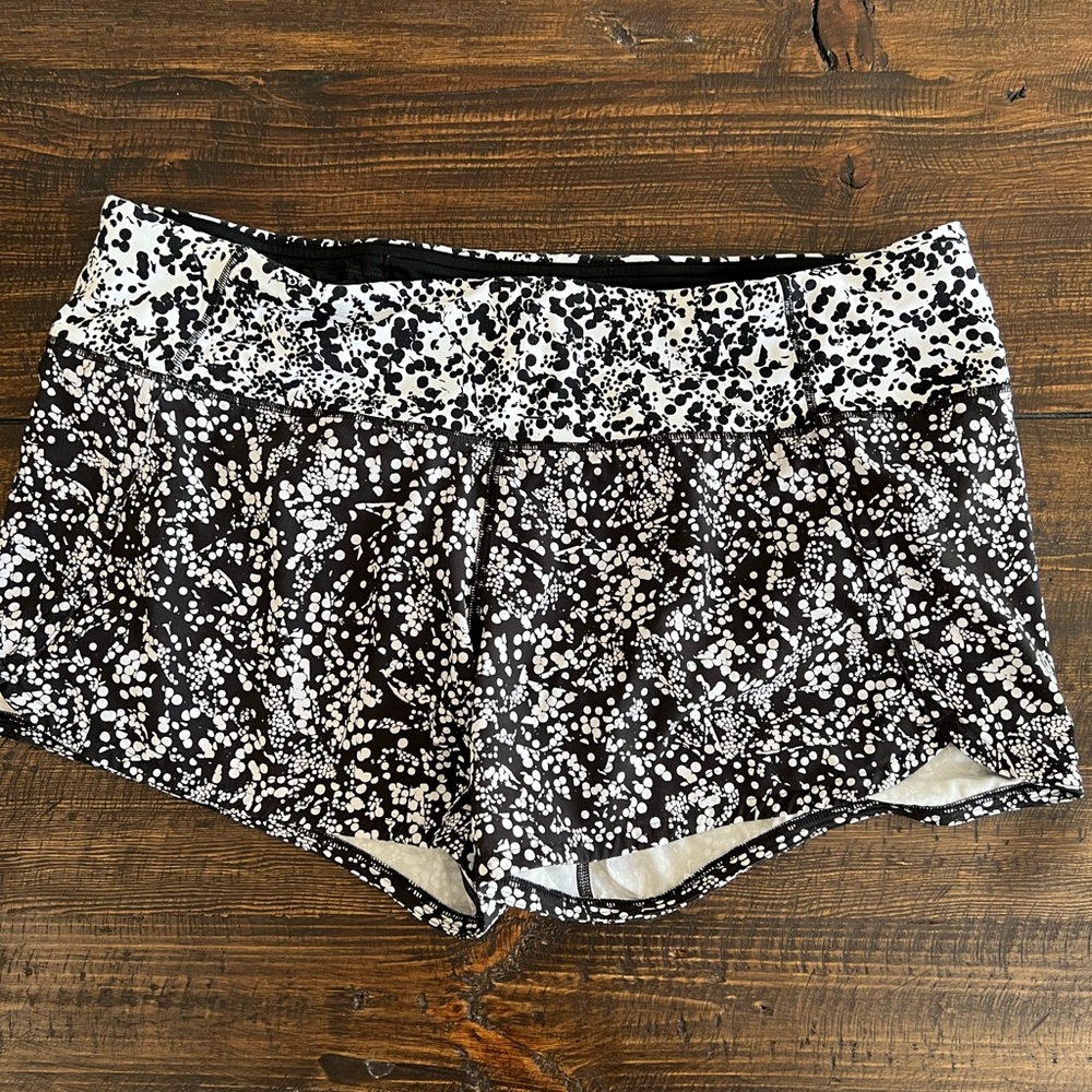 Lululemon speed shorts size 10